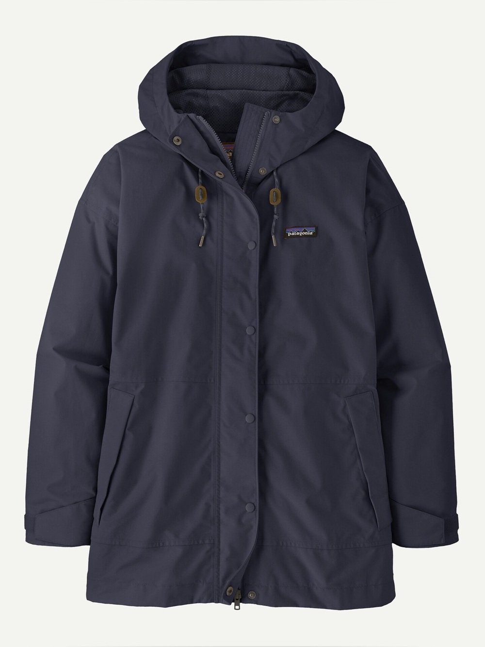 NWOT Patagonia Everyday Rain Jacket in Sunken Blue